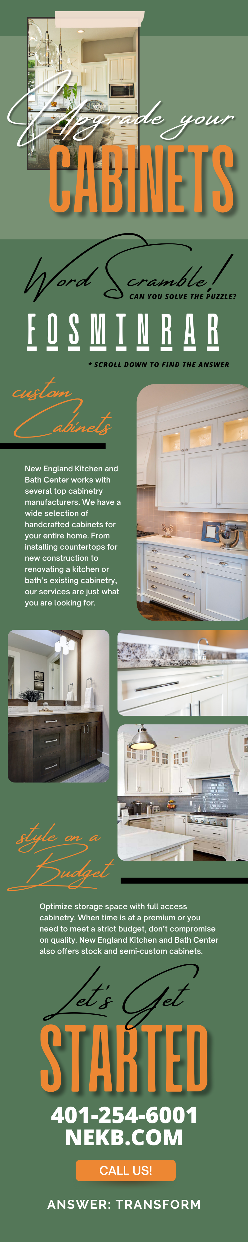 Read more about the article Upgrade Your Cabinets