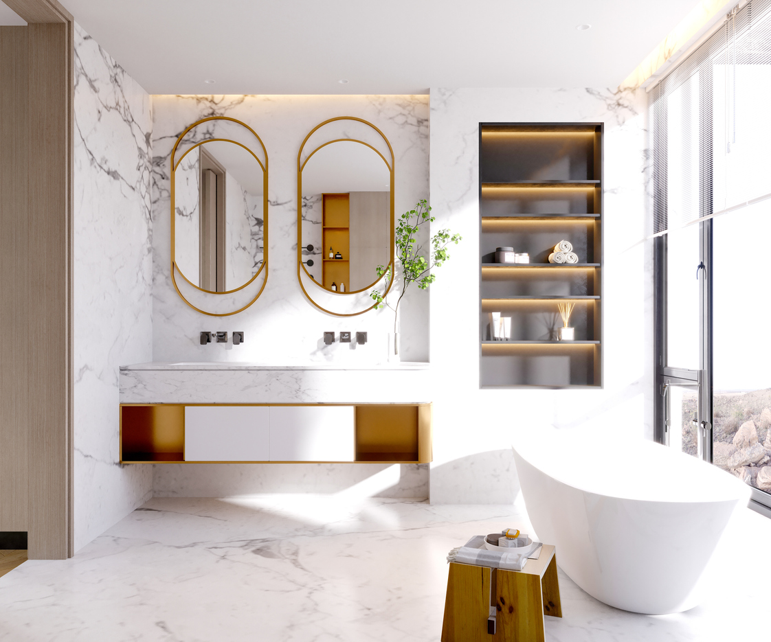 Read more about the article Unwind in Style for 2024: The Power of a Thoughtfully Designed Bathroom