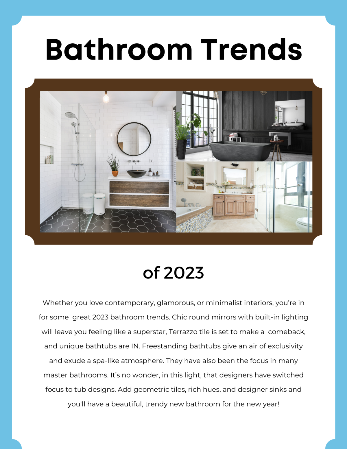 You are currently viewing Bathroom Trends 2023