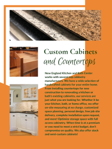 Read more about the article Custom Cabinets and Countertops